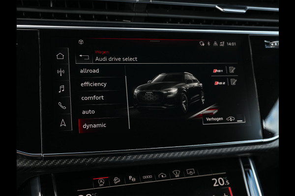 Audi RSQ8 4.0 TFSI RS Q8 Urban Quattro | Ceramic | B&O Advanced | Head-up | 360 Camera | Carbon pack | Adaptive cruise | Ambiance interieur | 4 zone climate |