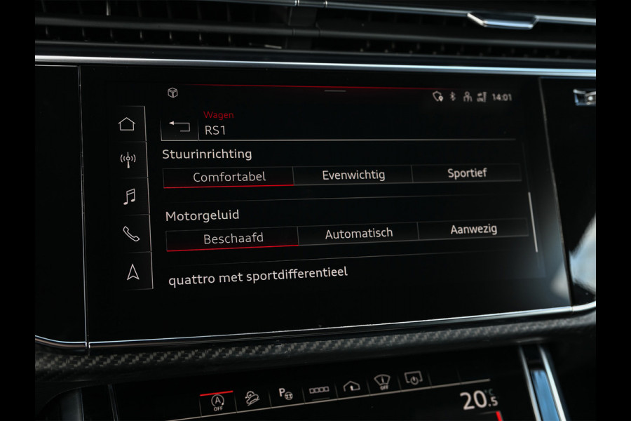 Audi RSQ8 4.0 TFSI RS Q8 Urban Quattro | Ceramic | B&O Advanced | Head-up | 360 Camera | Carbon pack | Adaptive cruise | Ambiance interieur | 4 zone climate |