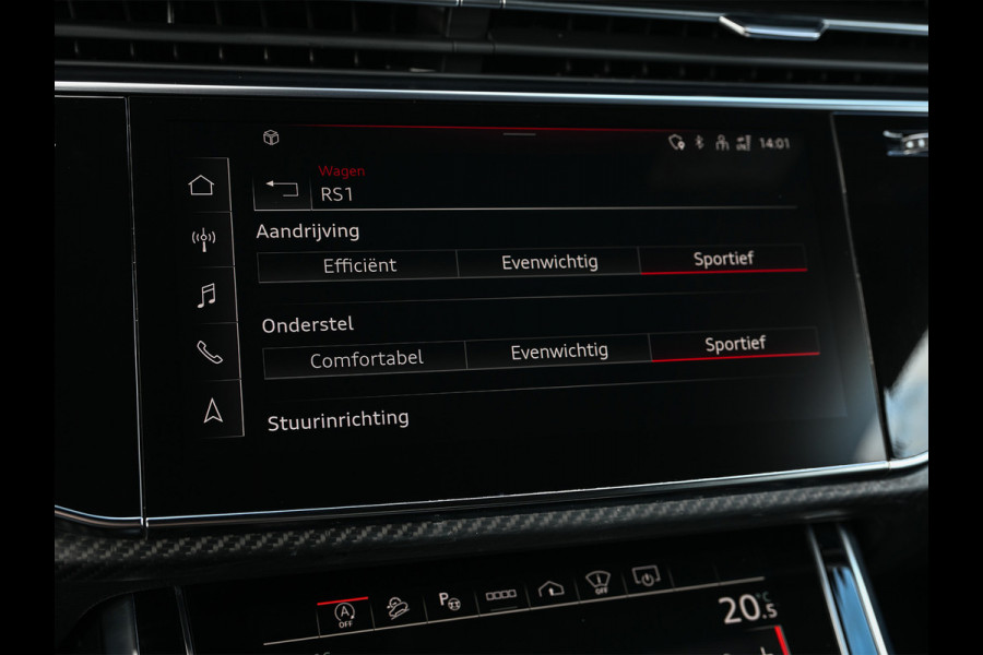 Audi RSQ8 4.0 TFSI RS Q8 Urban Quattro | Ceramic | B&O Advanced | Head-up | 360 Camera | Carbon pack | Adaptive cruise | Ambiance interieur | 4 zone climate |