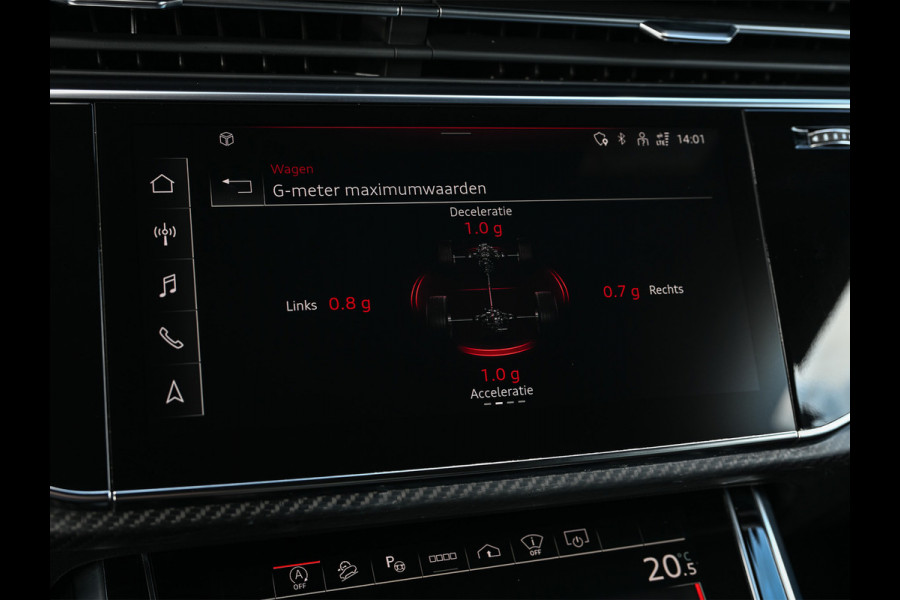 Audi RSQ8 4.0 TFSI RS Q8 Urban Quattro | Ceramic | B&O Advanced | Head-up | 360 Camera | Carbon pack | Adaptive cruise | Ambiance interieur | 4 zone climate |