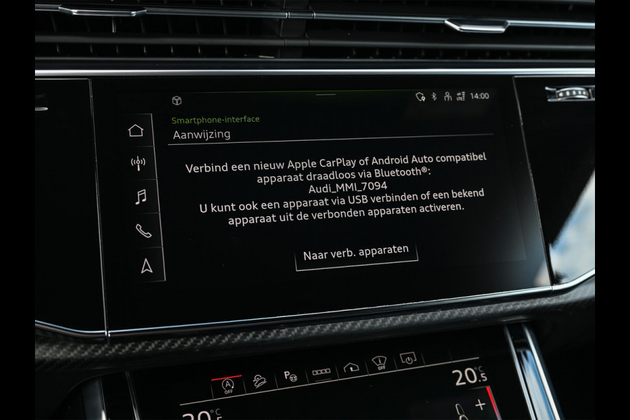 Audi RSQ8 4.0 TFSI RS Q8 Urban Quattro | Ceramic | B&O Advanced | Head-up | 360 Camera | Carbon pack | Adaptive cruise | Ambiance interieur | 4 zone climate |