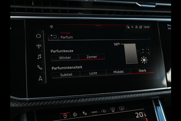 Audi RSQ8 4.0 TFSI RS Q8 Urban Quattro | Ceramic | B&O Advanced | Head-up | 360 Camera | Carbon pack | Adaptive cruise | Ambiance interieur | 4 zone climate |