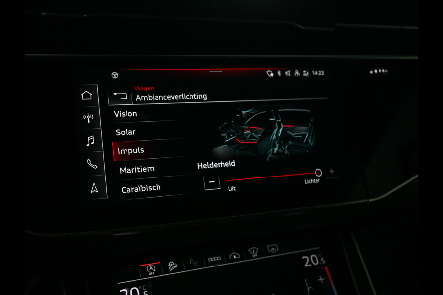 Audi RSQ8 4.0 TFSI RS Q8 Urban Quattro | Ceramic | B&O Advanced | Head-up | 360 Camera | Carbon pack | Adaptive cruise | Ambiance interieur | 4 zone climate |