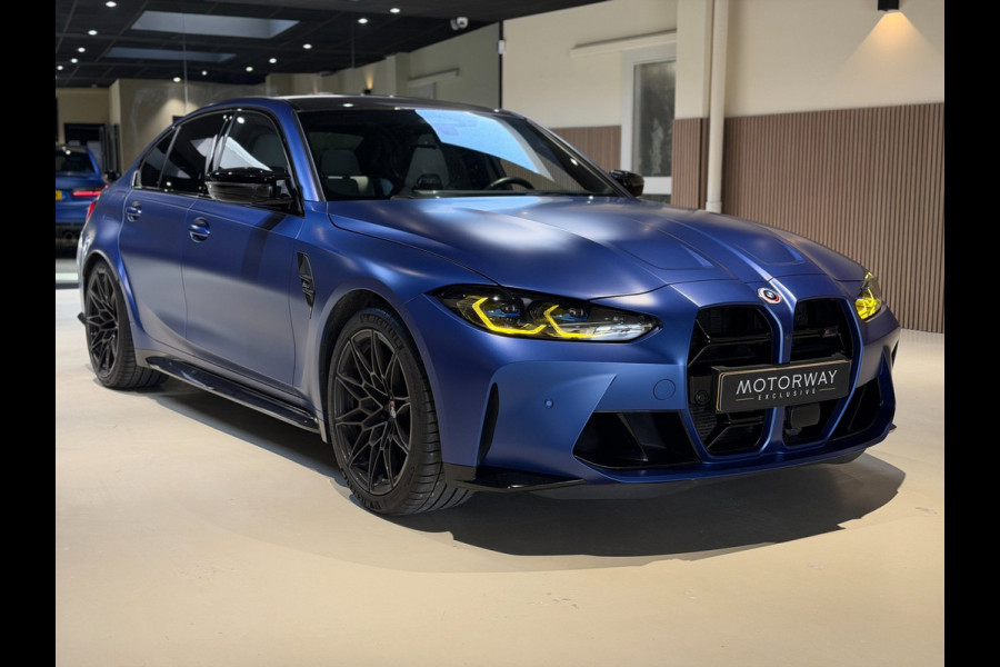 BMW 3 Serie M3 xDrive Competition|Carbon dak|H&K|Track pack|Full PPF|Keyless|Head-up|360|