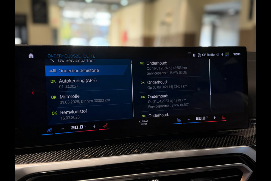 BMW 3 Serie M3 xDrive Competition|Carbon dak|H&K|Track pack|Full PPF|Keyless|Head-up|360|