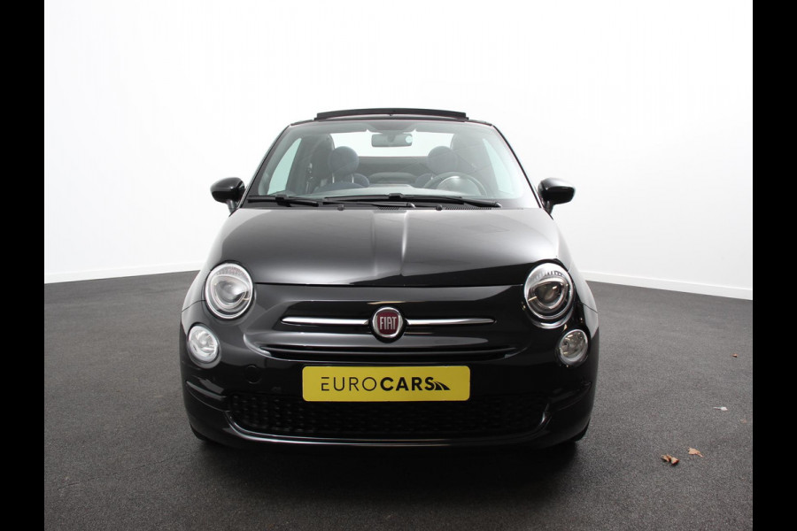 Fiat 500C 1.0 Hybrid Club Cabrio Airco LED Parkeersensoren achter Cruise control Radio Apple Carplay/ Android Auto