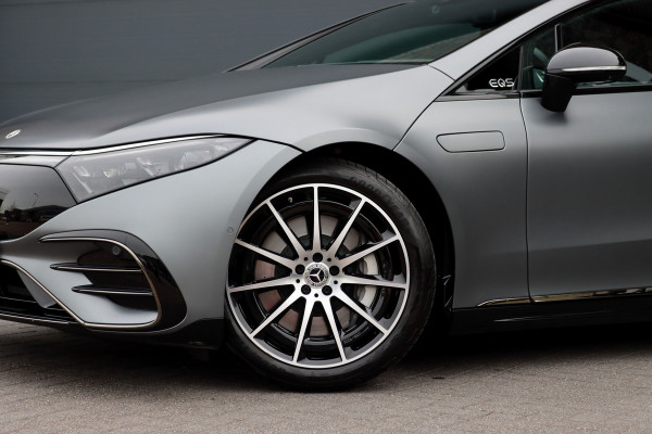 Mercedes-Benz EQS 450+ AMG Line Premium 108 kWh | Luchtvering | Achterasbesturing | Distronic+ | Trekhaak | HUD | Verwarmd Stuurwiel | Memory | Digital Light | Burmester | Stoelverwarming |