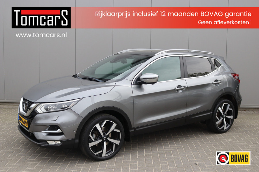 Nissan QASHQAI 1.2DIG-T 116PK Automaat Tekna+ Navigatie/Camera/Panoramadak/Trekhaak/Memory-stoel