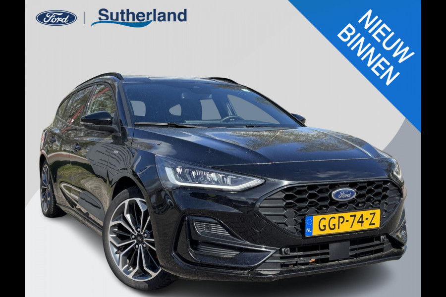 Ford FOCUS Wagon 1.0 EcoBoost Hybrid ST Line X | 155pk | Automaat | Afneembare Trekhaak | Adaptieve Cruise | Winterpack | Elektrische Achterklep