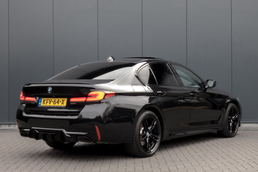 BMW 5 Serie 530e Business Edition Plus M-PERFORMANCE | M-PAKKET | PANO | ACC | CAMERA | ELEKTRISCH VERSTELBARE VOORSTOELEN