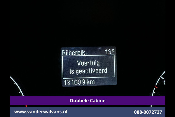 Ford Transit Custom 2.0 TDCI 131pk L2H1 Dubbele Cabine Euro6 Airco | 6-Zits | LED | Cruisecontrol | 2800kg trekhaak Parkeersensoren, Stoelverwarming