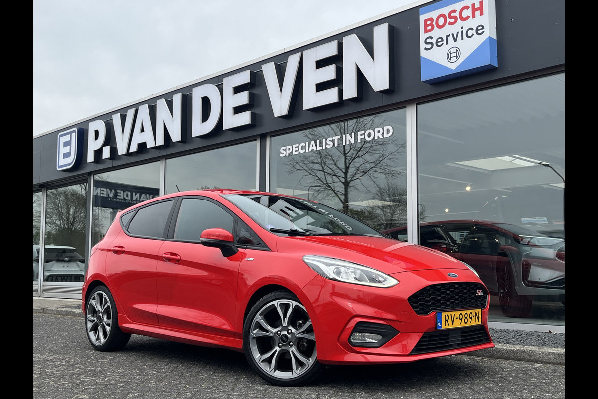 Ford Fiesta 1.0 EcoBoost ST-Line | Trekhaak | Spoiler | 18'' | Navigation Pack | Driver Assistance Pack | Climate | Cruise | Lichtpack | Zichtpack etc. etc.