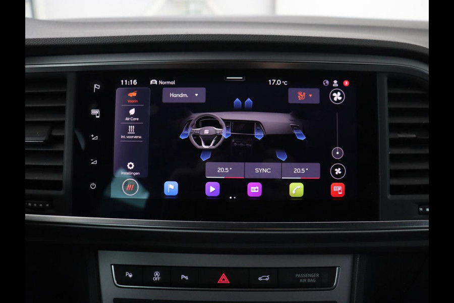 Seat Ateca 1.5 TSI FR Intense | Leder | Trekhaak | Stoelverwarming | Adaptive cruise | Standkachel | Camera | Carplay | Memory | Full LED | Keyless | Virtual Cockpit | Navigatie | Side Assist | Parkeerhulp