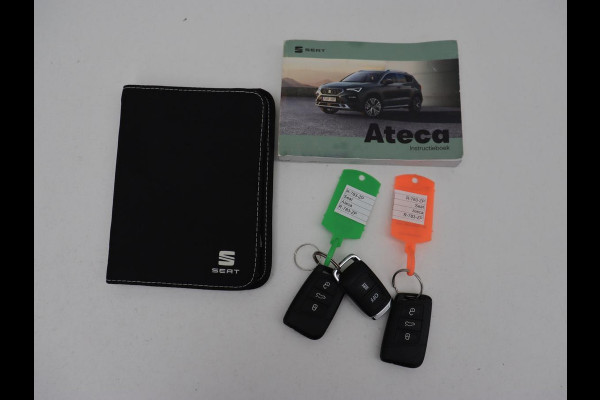 Seat Ateca 1.5 TSI FR Intense | Leder | Trekhaak | Stoelverwarming | Adaptive cruise | Standkachel | Camera | Carplay | Memory | Full LED | Keyless | Virtual Cockpit | Navigatie | Side Assist | Parkeerhulp