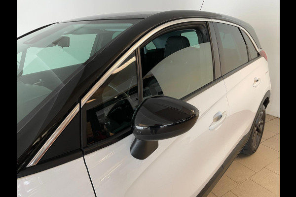 Opel Crossland X 1.2 Turbo 120 Jaar Edition AIRCO NAVI VIA APP CRUISE APPEL CARPLAY BLUETOOTH VELGEN ZWART DAK NETTE AUTO