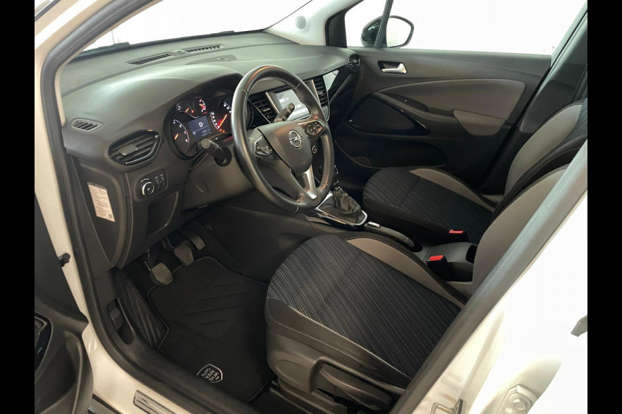 Opel Crossland X 1.2 Turbo 120 Jaar Edition AIRCO NAVI VIA APP CRUISE APPEL CARPLAY BLUETOOTH VELGEN ZWART DAK NETTE AUTO