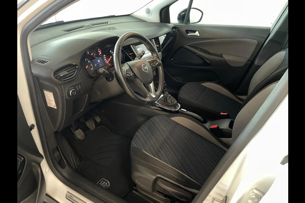 Opel Crossland X 1.2 Turbo 120 Jaar Edition AIRCO NAVI VIA APP CRUISE APPEL CARPLAY BLUETOOTH VELGEN ZWART DAK NETTE AUTO