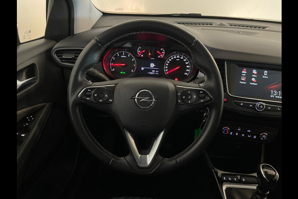 Opel Crossland X 1.2 Turbo 120 Jaar Edition AIRCO NAVI VIA APP CRUISE APPEL CARPLAY BLUETOOTH VELGEN ZWART DAK NETTE AUTO