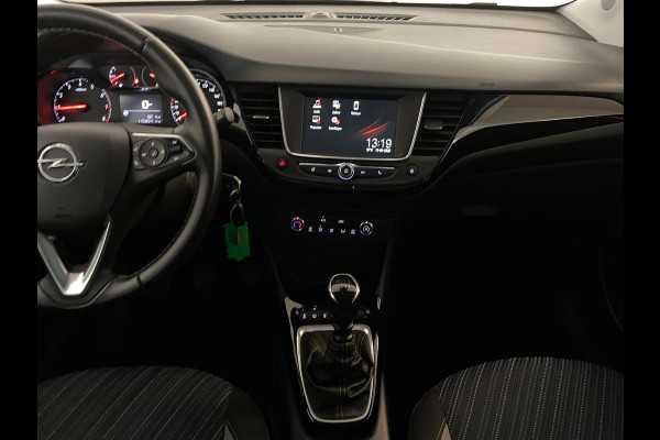 Opel Crossland X 1.2 Turbo 120 Jaar Edition AIRCO NAVI VIA APP CRUISE APPEL CARPLAY BLUETOOTH VELGEN ZWART DAK NETTE AUTO