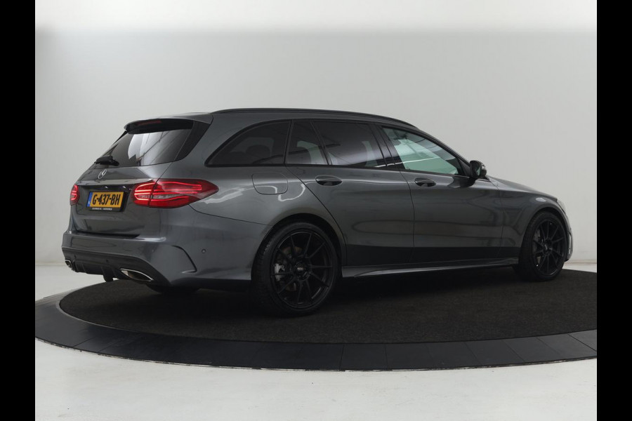 Mercedes-Benz C-Klasse 160 AMG | Stoelverwarming | Carplay | Leder/Alcantara | Camera | Digital Cockpit | Navigatie | 19'' | Full LED | Park Assist | Climate control
