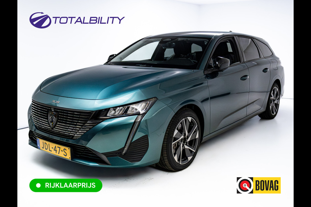 Peugeot 308 SW 1.6 Plug-in Hybrid 180 Allure Avantage automaat | Stoelverw. | Apple Carplay | Navigatie | Led | NL auto | Climate control, Adaptieve Cruise control, Alarm, Tot 8 jaar garantie