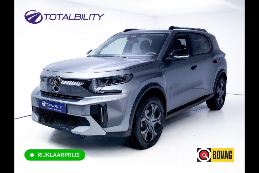 Citroën C3 Aircross 1.2 Hybrid 145pk Plus | Apple Carplay / Android auto | Camera | Led | Extra getint glas achter, Dab, Cruise, Regensensor