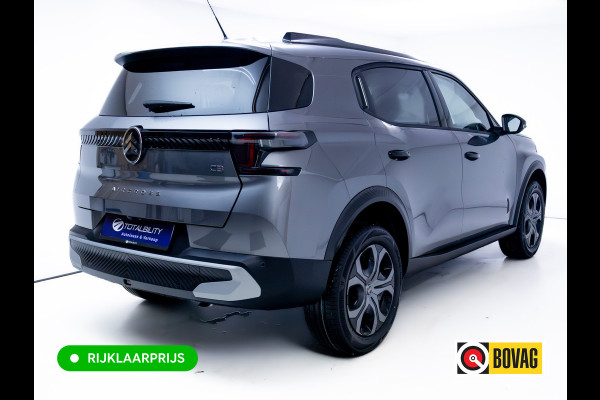 Citroën C3 Aircross 1.2 Hybrid 145pk Plus | Apple Carplay / Android auto | Camera | Led | Extra getint glas achter, Dab, Cruise, Regensensor