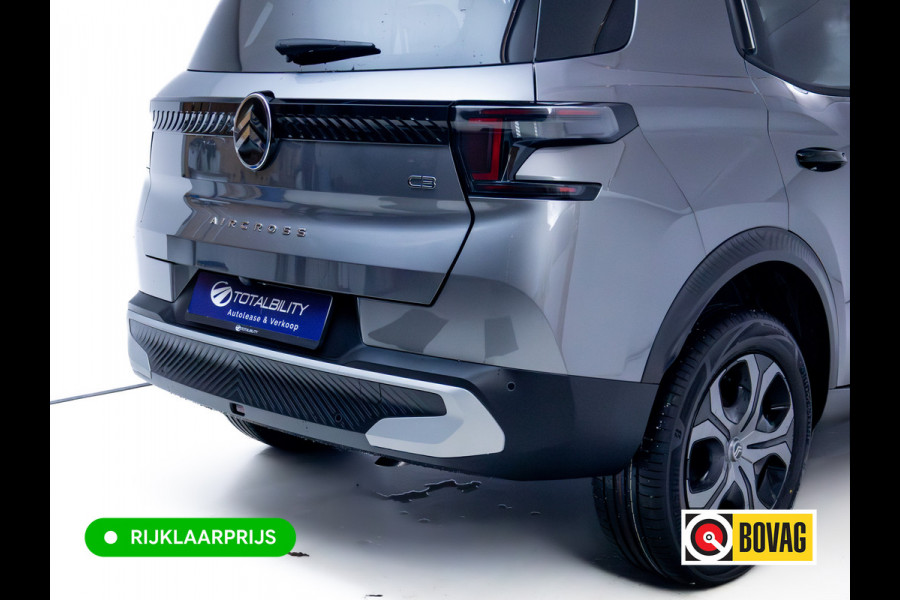Citroën C3 Aircross 1.2 Hybrid 145pk Plus | Apple Carplay / Android auto | Camera | Led | Extra getint glas achter, Dab, Cruise, Regensensor