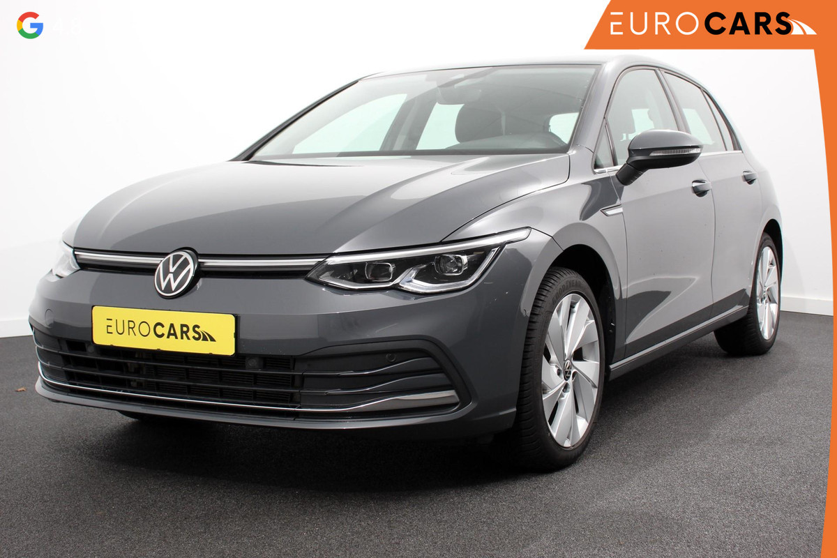 Volkswagen Golf 1.5 eTSI 150pk DSG Style Navigatie Apple Carplay/Android Auto Parkeersensoren Camera Park Assist Adaptive Cruise Control Blind Spot Assist Stoel- en stuurverwarming Ledverlichting Virtual Cockpit Lane Assist