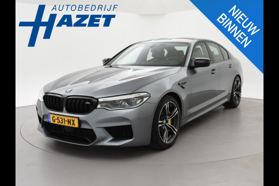 BMW 5 Serie M5 COMPETITION 625 PK ORIG. NL BTW + B&W | HEAD-UP | KERAMISCH | ADAPTIVE CRUISE | SCHERMEN ACHTERIN