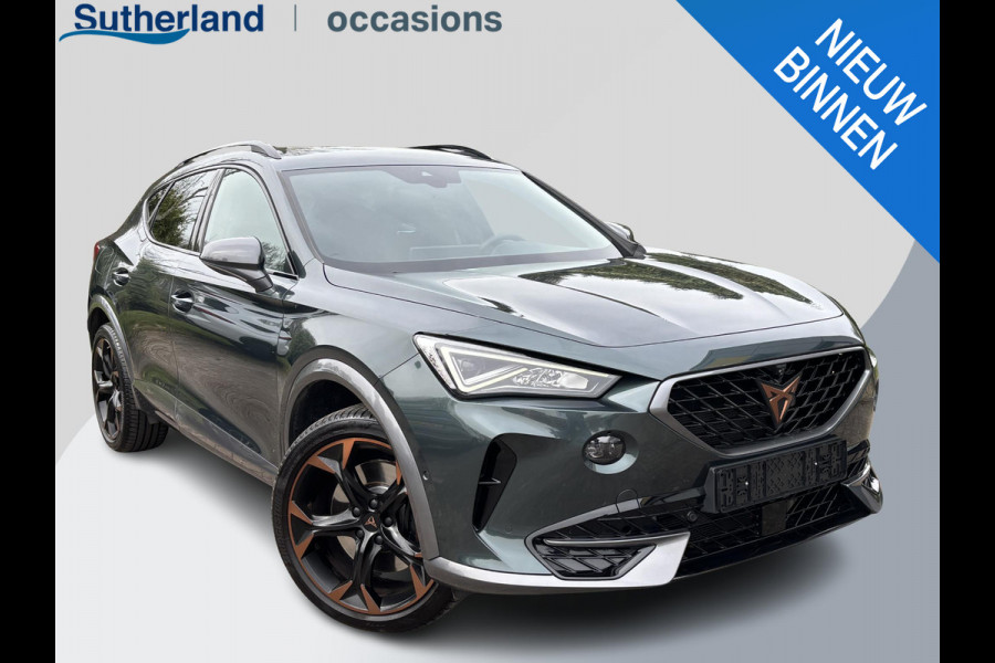 CUPRA Formentor 1.4 e-Hybrid VZ Copper Edition 245pk | PHEV | Plug-in Hybride | Stoelverwarming | Camera | Adaptieve cruisecontrol (ACC) | Elektrisch verstelbare stoelen met geheugen