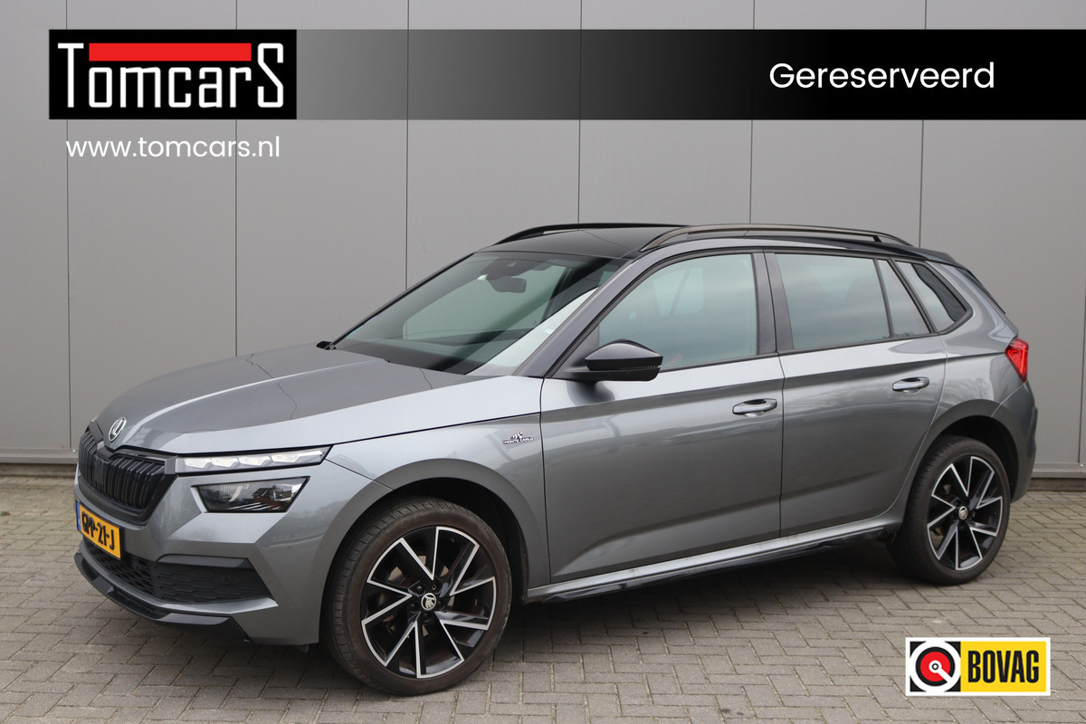 Škoda Kamiq 1.5 TSI 150PK Automaat Monte Carlo Pano-dak/Navigatie/Camera/Elektr.-klep