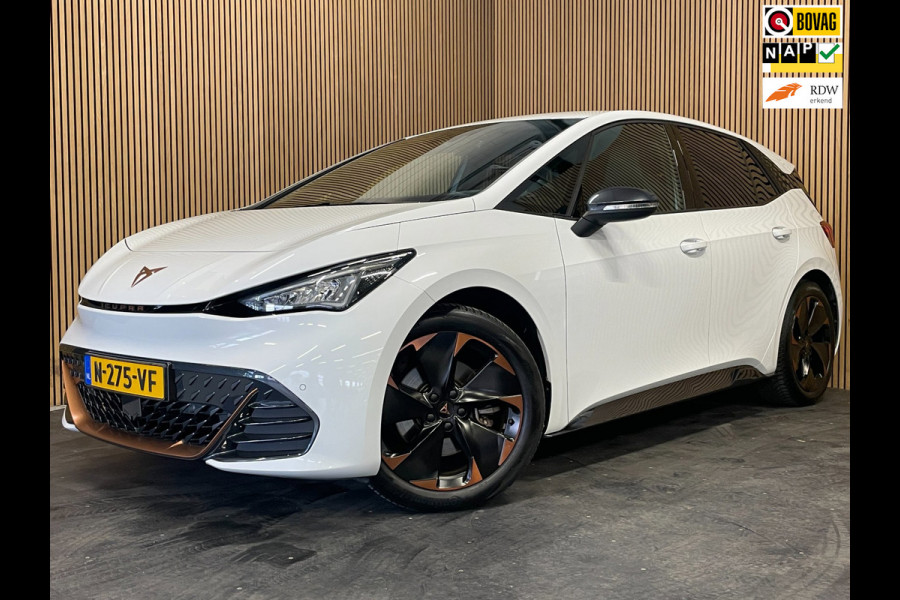 CUPRA Born Performance One 62 kWh|92%SOH|MASSAGE|ELEK.STOEL|ACC|CARPLAY|CAMERA|KEYLESS|STOEL+STUURVERW|NAVI|NAP|NL|INC.BTW|1e EIG|