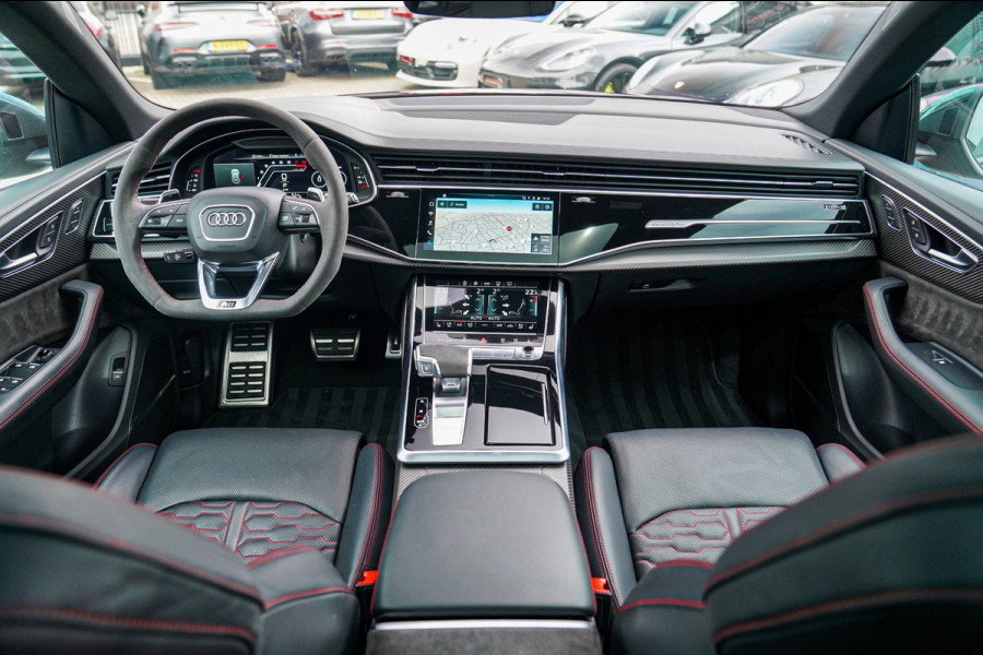 Audi RSQ8 4.0 TFSI RS Q8 Quattro | Massage | Carbon | Alcantara | Stoelkoeling/verwarming | Bang&Olufsen | Memory | 23 inch | NAP