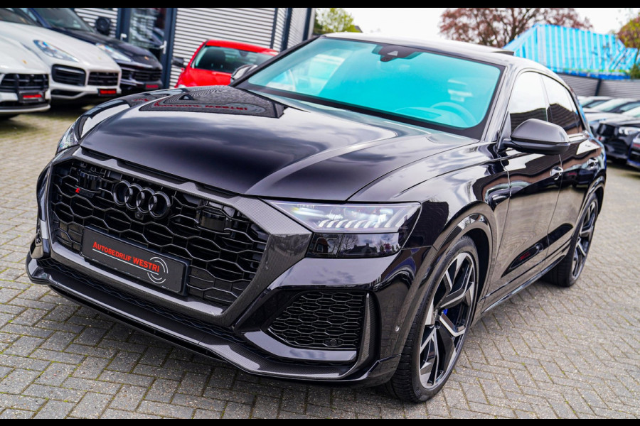 Audi RSQ8 4.0 TFSI RS Q8 Quattro | Massage | Carbon | Alcantara | Stoelkoeling/verwarming | Bang&Olufsen | Memory | 23 inch | NAP