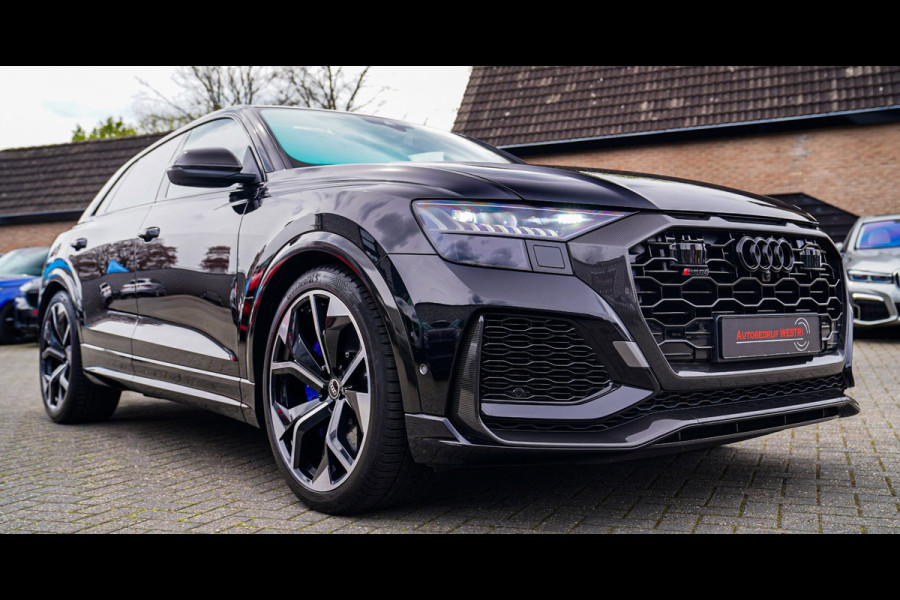 Audi RSQ8 4.0 TFSI RS Q8 Quattro | Massage | Carbon | Alcantara | Stoelkoeling/verwarming | Bang&Olufsen | Memory | 23 inch | NAP
