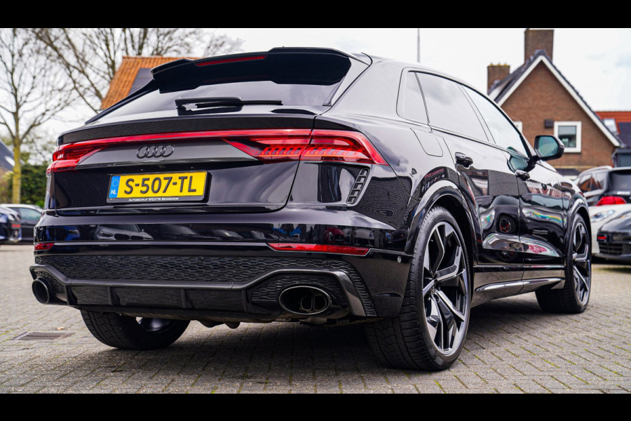 Audi RSQ8 4.0 TFSI RS Q8 Quattro | Massage | Carbon | Alcantara | Stoelkoeling/verwarming | Bang&Olufsen | Memory | 23 inch | NAP