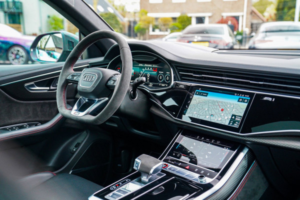 Audi RSQ8 4.0 TFSI RS Q8 Quattro | Massage | Carbon | Alcantara | Stoelkoeling/verwarming | Bang&Olufsen | Memory | 23 inch | NAP