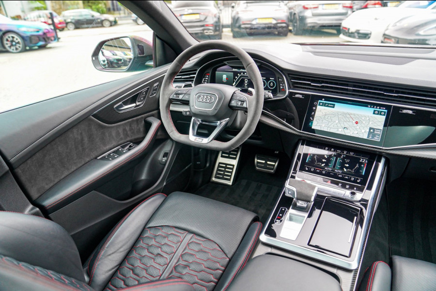 Audi RSQ8 4.0 TFSI RS Q8 Quattro | Massage | Carbon | Alcantara | Stoelkoeling/verwarming | Bang&Olufsen | Memory | 23 inch | NAP
