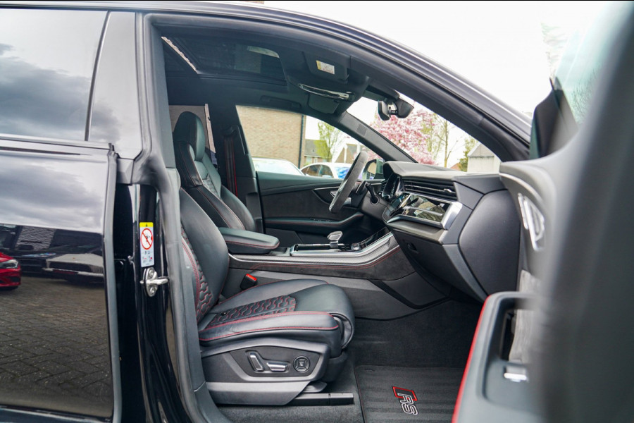Audi RSQ8 4.0 TFSI RS Q8 Quattro | Massage | Carbon | Alcantara | Stoelkoeling/verwarming | Bang&Olufsen | Memory | 23 inch | NAP