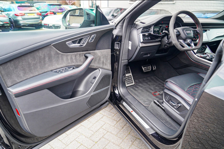 Audi RSQ8 4.0 TFSI RS Q8 Quattro | Massage | Carbon | Alcantara | Stoelkoeling/verwarming | Bang&Olufsen | Memory | 23 inch | NAP