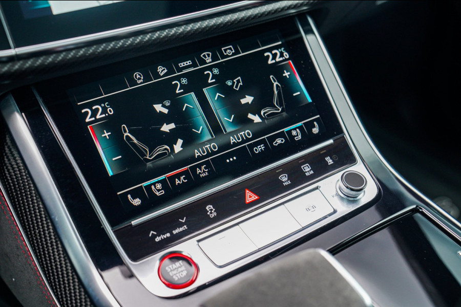Audi RSQ8 4.0 TFSI RS Q8 Quattro | Massage | Carbon | Alcantara | Stoelkoeling/verwarming | Bang&Olufsen | Memory | 23 inch | NAP