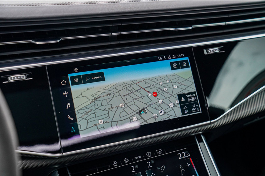 Audi RSQ8 4.0 TFSI RS Q8 Quattro | Massage | Carbon | Alcantara | Stoelkoeling/verwarming | Bang&Olufsen | Memory | 23 inch | NAP