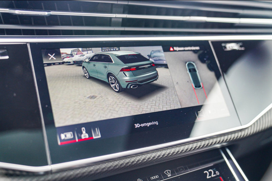 Audi RSQ8 4.0 TFSI RS Q8 Quattro | Massage | Carbon | Alcantara | Stoelkoeling/verwarming | Bang&Olufsen | Memory | 23 inch | NAP
