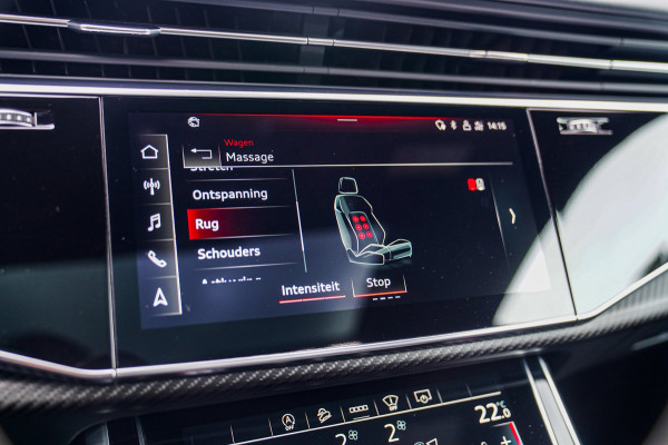 Audi RSQ8 4.0 TFSI RS Q8 Quattro | Massage | Carbon | Alcantara | Stoelkoeling/verwarming | Bang&Olufsen | Memory | 23 inch | NAP