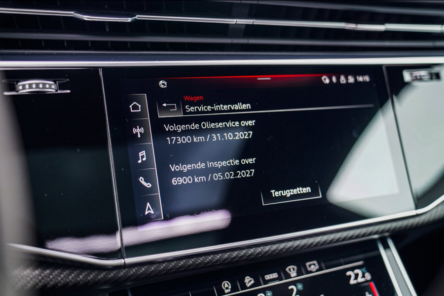 Audi RSQ8 4.0 TFSI RS Q8 Quattro | Massage | Carbon | Alcantara | Stoelkoeling/verwarming | Bang&Olufsen | Memory | 23 inch | NAP