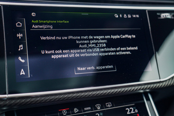 Audi RSQ8 4.0 TFSI RS Q8 Quattro | Massage | Carbon | Alcantara | Stoelkoeling/verwarming | Bang&Olufsen | Memory | 23 inch | NAP