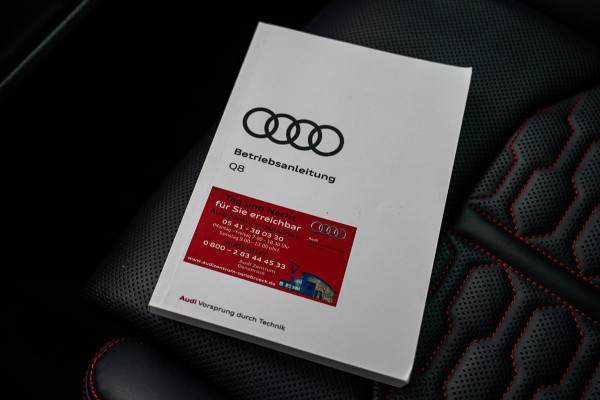 Audi RSQ8 4.0 TFSI RS Q8 Quattro | Massage | Carbon | Alcantara | Stoelkoeling/verwarming | Bang&Olufsen | Memory | 23 inch | NAP