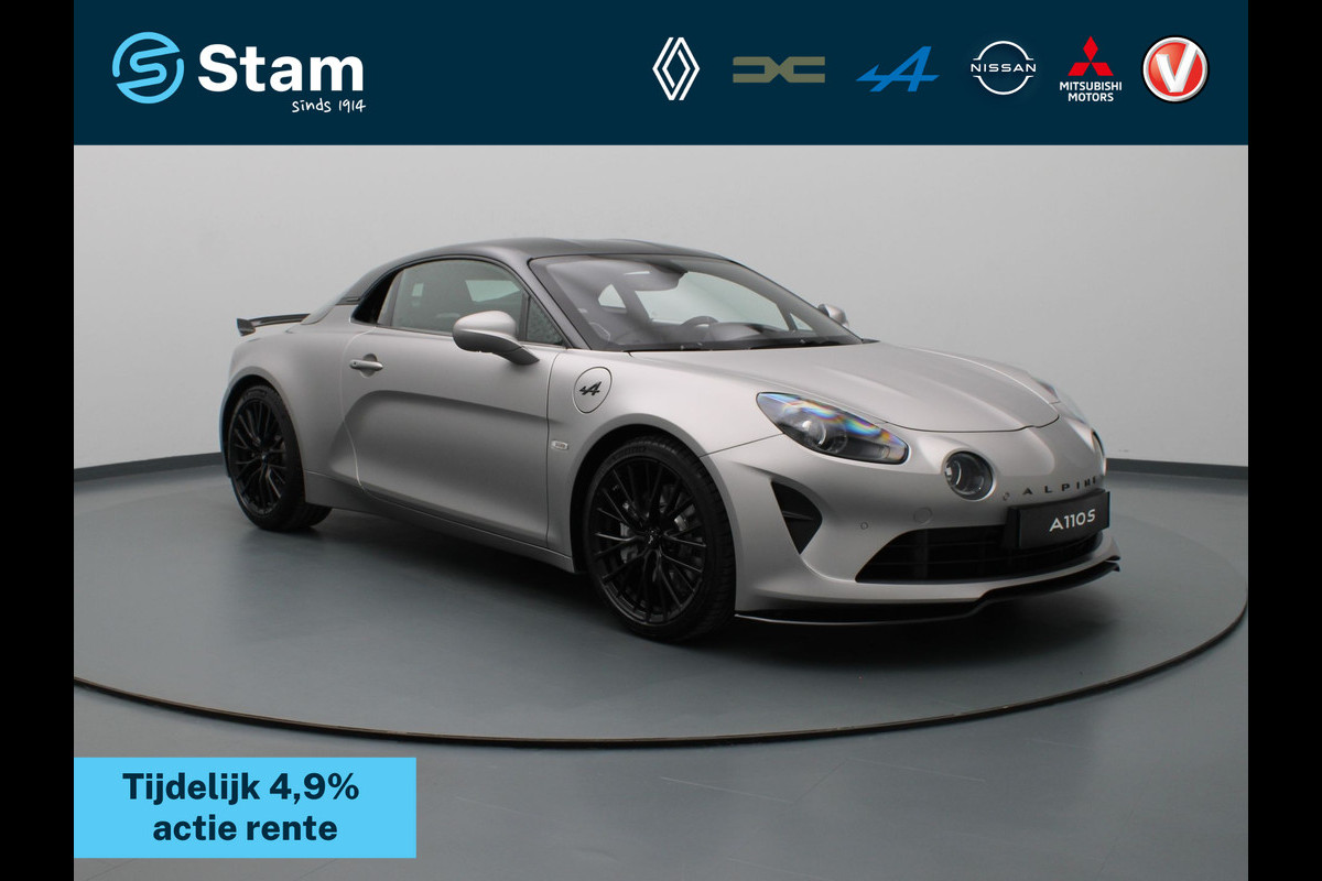 ALPINE A110 1.8 Turbo S Enstone Edition Focal | Pack Aero | Carplay | Parkeersens. v+a | PPF