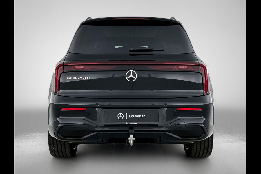 Mercedes-Benz Glb 250+ Business Solution AMG 7p. 85.5 kWh | Premium pakket | Winterpakket | Nightpakket | Trekhaak | Verstelbare demping | 20” multispaakse AMG-velgen | Vast panoramadak | Sfeerverlichting | GUARD 360° |